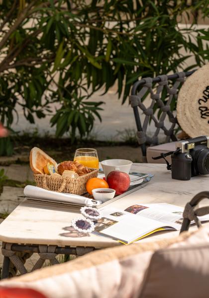 La Villa Juan Beach - Petit-déjeuner de produits frais